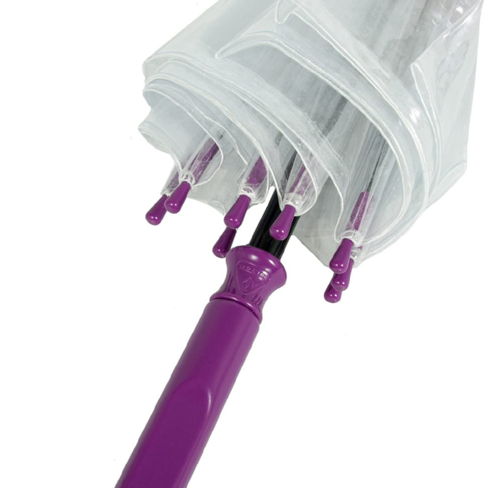 Парасолька-тростина жіноча Fulton L042 Birdcage-2 Hippie Scatter (Разноцветные незабудки)