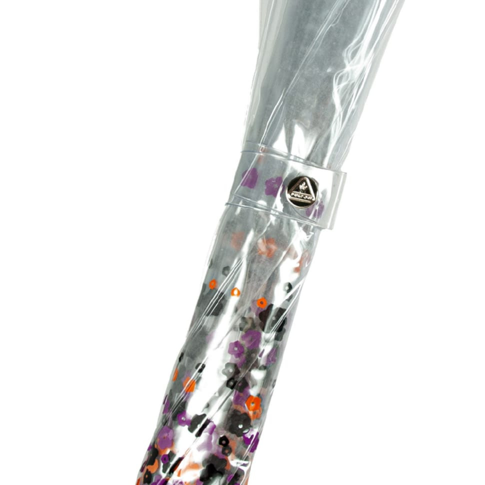 Парасолька-тростина жіноча Fulton L042 Birdcage-2 Hippie Scatter (Разноцветные незабудки)