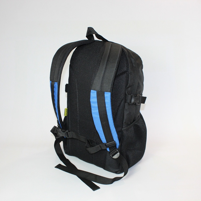 Міський спортивний рюкзак Tamix чорний із синім від MAD | born to win™