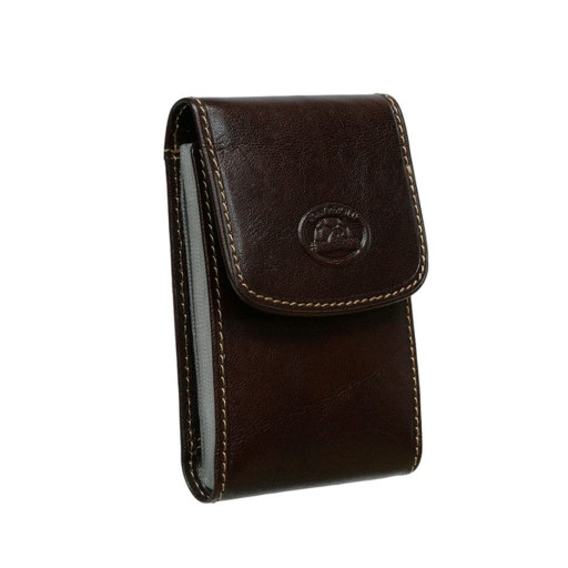 Кредитниця шкіряна Italico 1703 moro коричневий