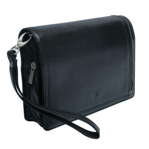 Сумка шкіряна Cortina 6054 чорний