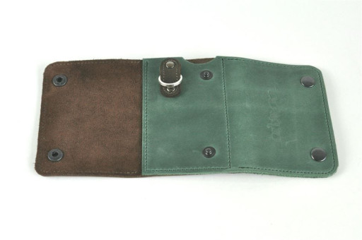 Двостороння шкіряна ключниця G100 від бренду Avitoo