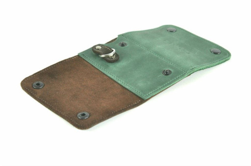 Двостороння шкіряна ключниця G100 від бренду Avitoo