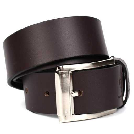 Шкіряний ремінь GP Grande Pelle 413011500 коричневий