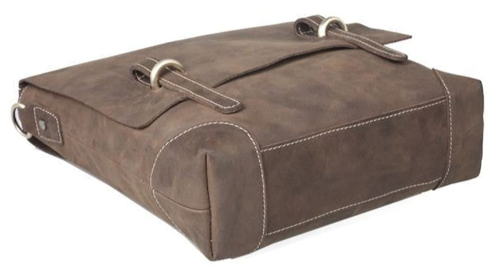 Вертикальна сумка зі шкіри, сумка планшет Tiding 3003