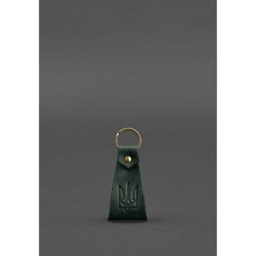 Шкіряний брелок з гербом України