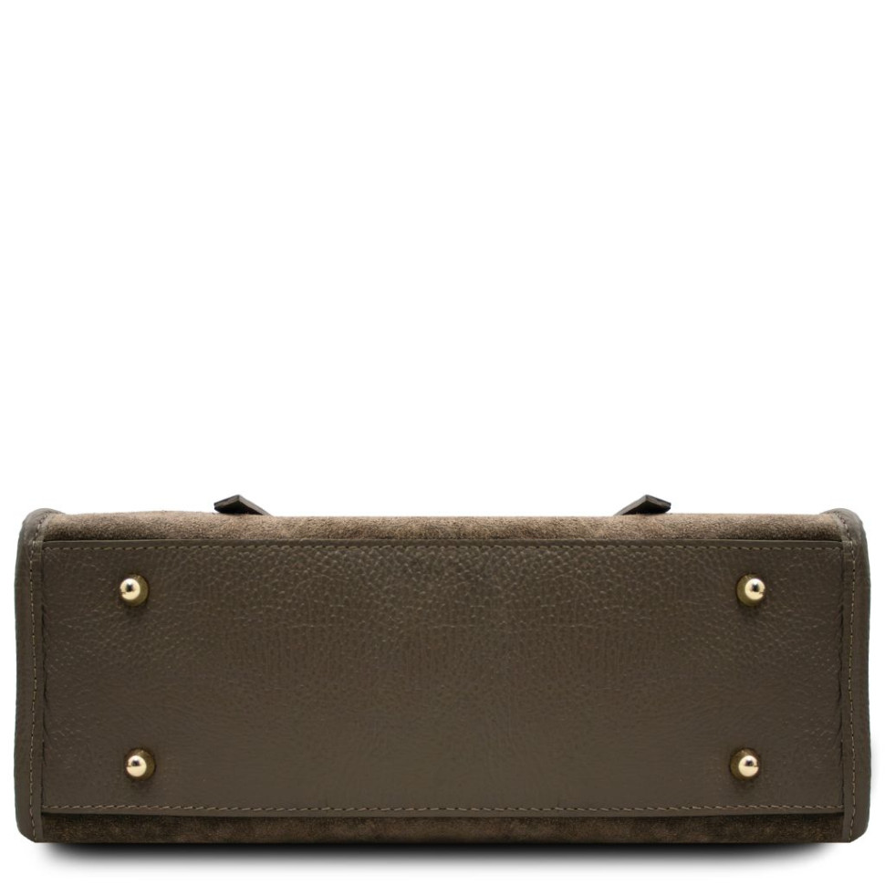 Frame Suede leather shoulder bag
