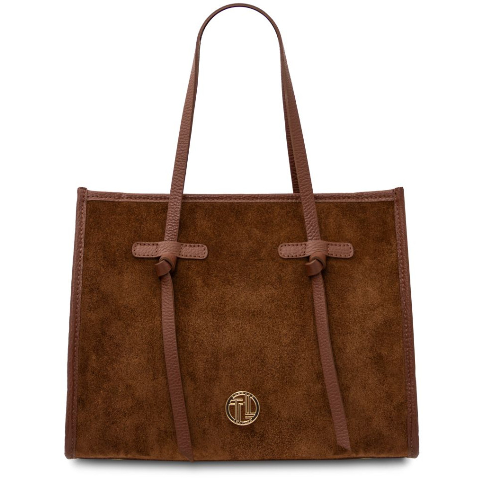 Frame Suede leather shoulder bag