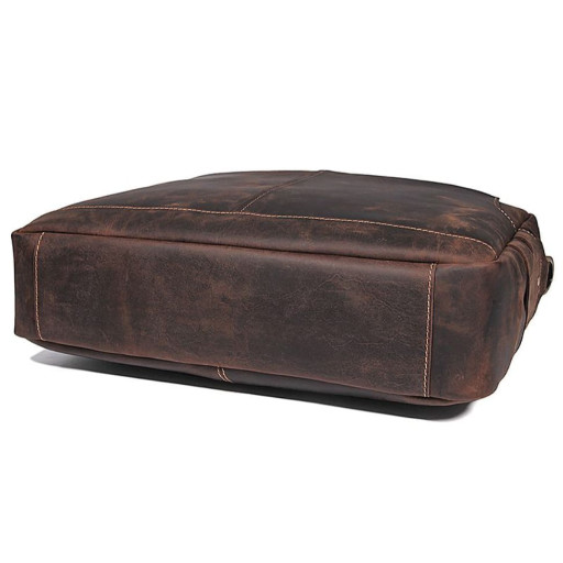 Містка чоловіча шкіряна сумка-портфель tid7382R Tiding