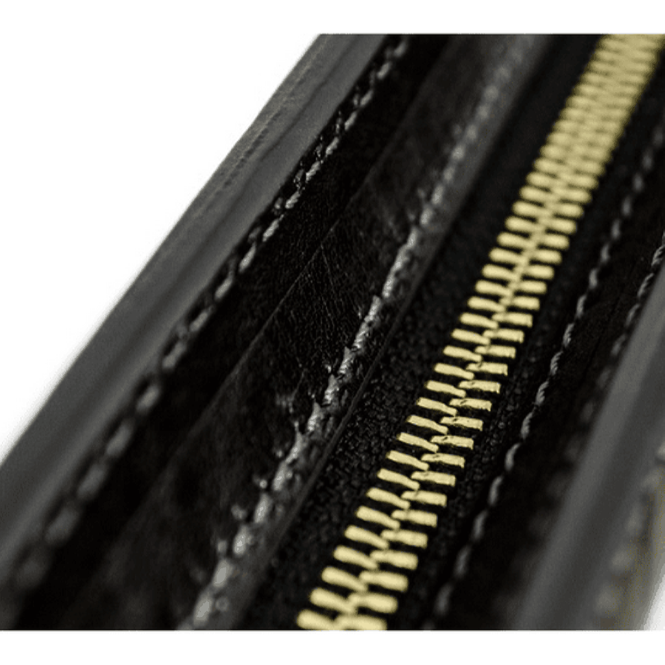 Шкіряна папка для документів A4 Candide чорна 5198301 Time Resistance