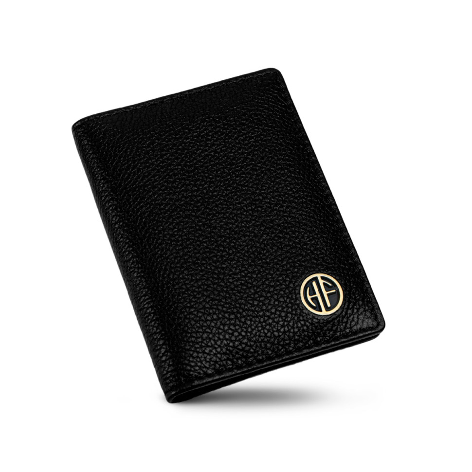 Шкіряний картхолдер Hammonds Flycatcher CC606 Black (Чорний)