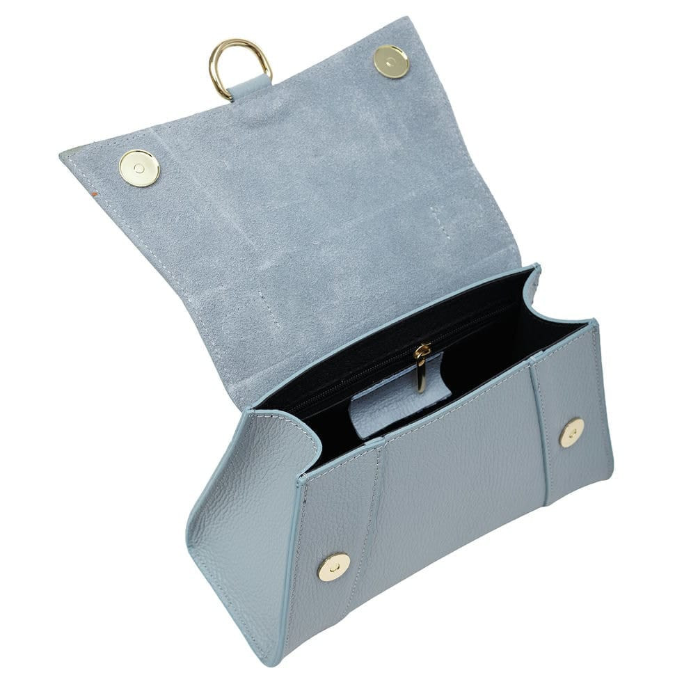 Virginia Conti Italy leather bag for women - Art03411blue