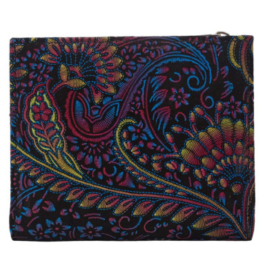 Кошелек женский кожа Desisan 755-995 синие цветы