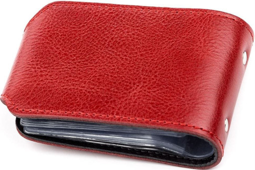 Холдер горизонтальний Shvigel 13913 шкіряний Червоний