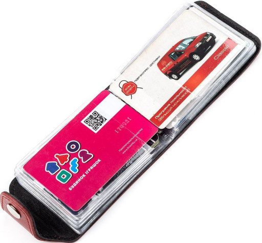 Холдер горизонтальний Shvigel 13913 шкіряний Червоний