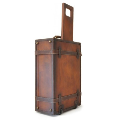 Pratesi BMA199 - Trolley Diligenza in cow leather Bruce Brown