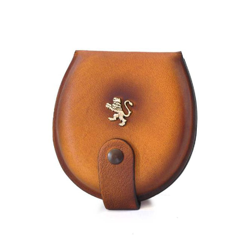 Pratesi BCO060 - Coin Holder B060 in cow leather Bruce Cognac