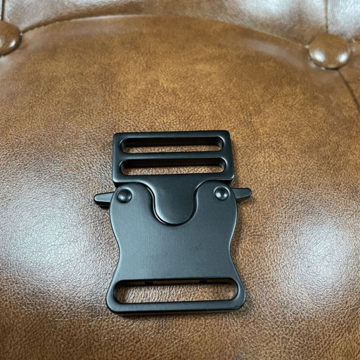 Фастекс металевий, застібка на 30мм стропу, чорний мат.