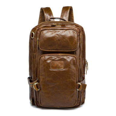 Men's backpack in vintage leather B10-8856 Joynee
