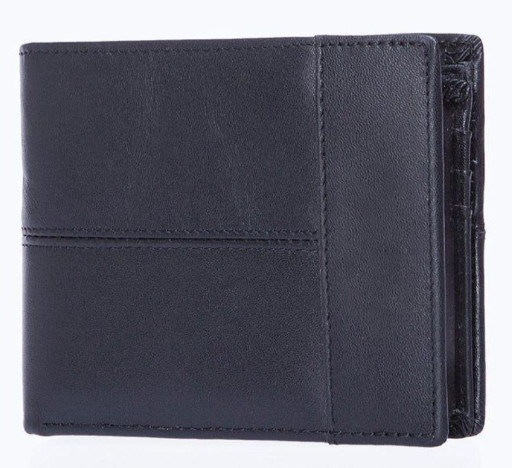 Гаманець горизонтальний Vintage 20040 Чорний