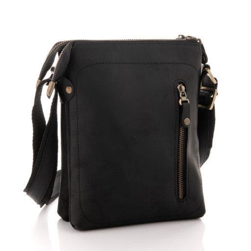 Функціональна чоловіча сумка через плече з трьома відділеннями Newery N3990KA