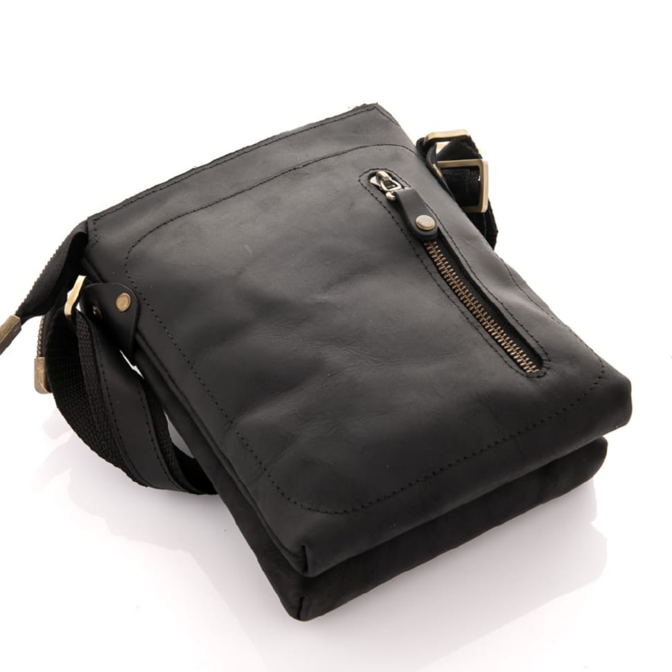 Функціональна чоловіча сумка через плече з трьома відділеннями Newery N3990KA