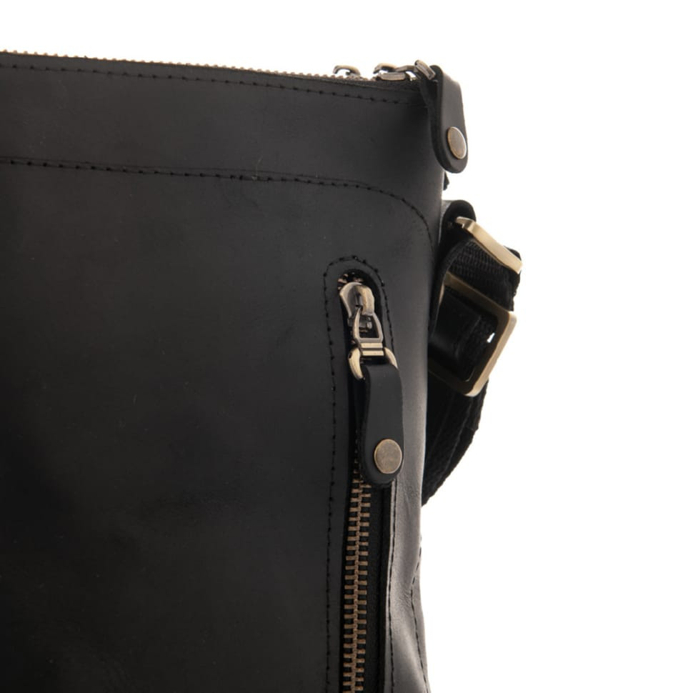 Функціональна чоловіча сумка через плече з трьома відділеннями Newery N3990KA