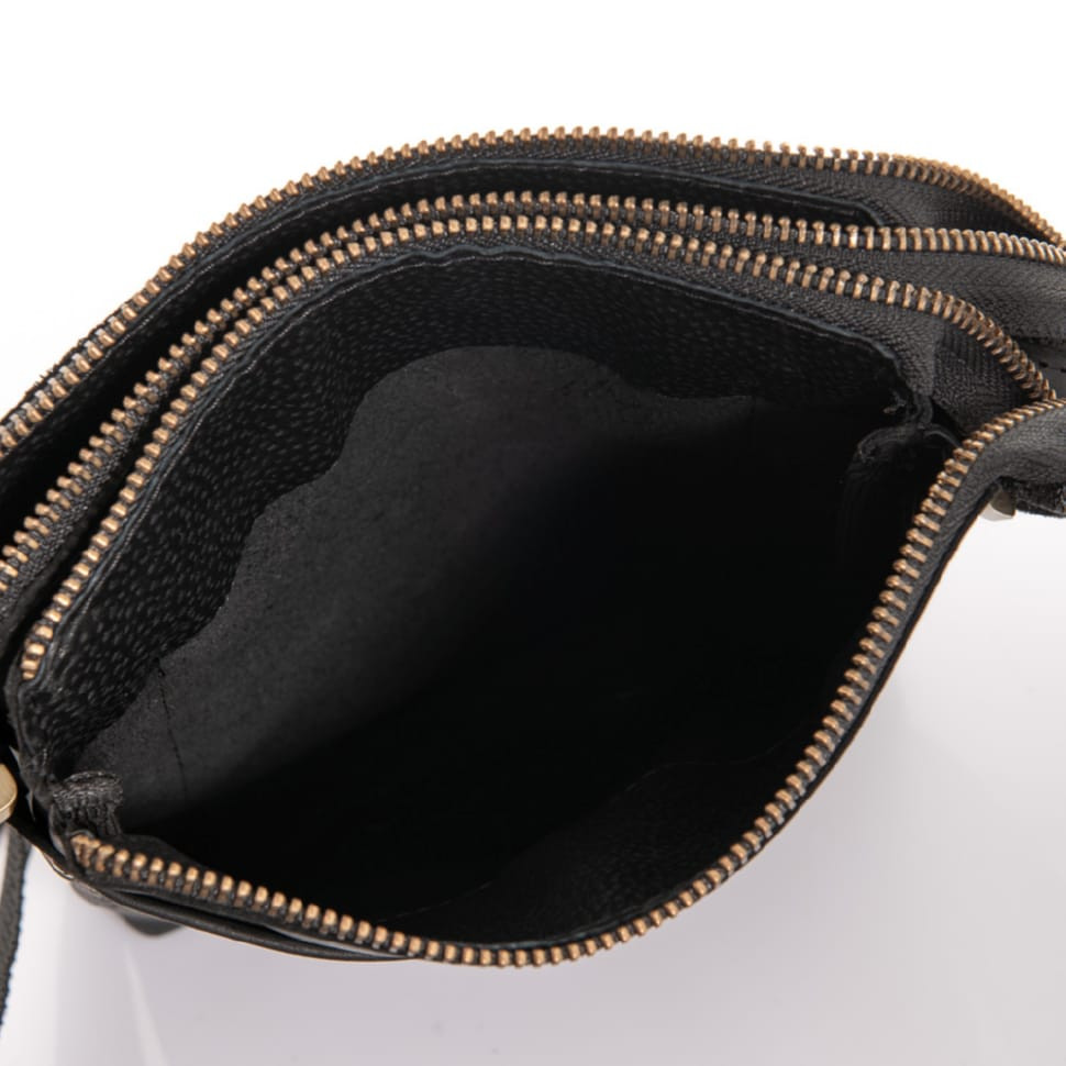 Функціональна чоловіча сумка через плече з трьома відділеннями Newery N3990KA