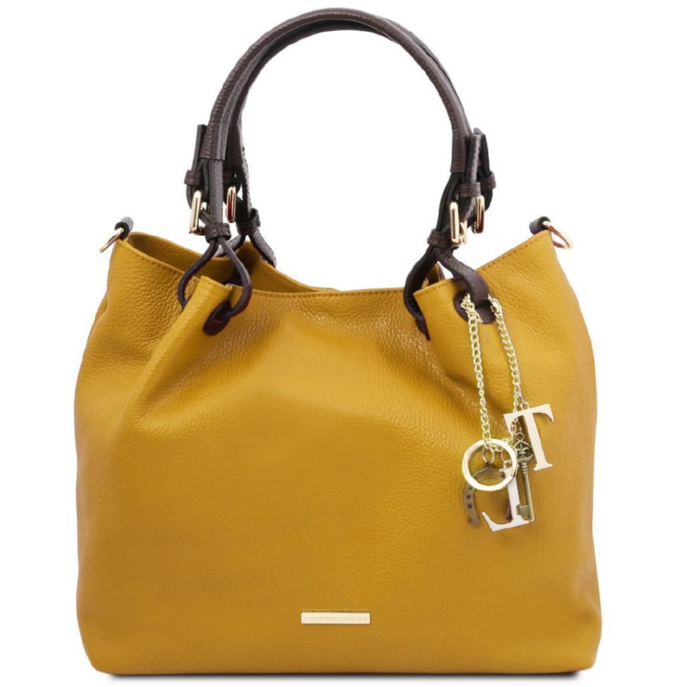 TL KeyLuck сумка шоппер из натуральной кожи Tuscany TL141940