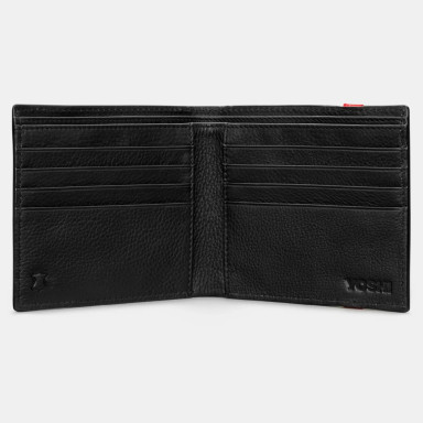 Mens wallet Yoshi Y2039E Elastic Black