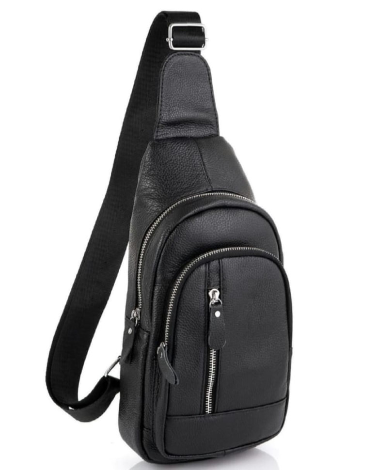 Чоловічий шкіряний слінг на плече Tiding Bag A25F-5605A