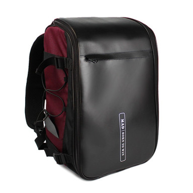 U-TRAVEL Travel Backpack Burgundy by MAD | born to win™