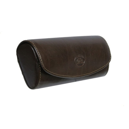 Футляр для окулярів шкіряний Italico 1290 moro коричневий