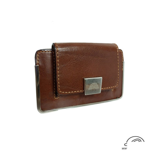 Візитниця шкіряна Italico 2286 cognac коньячний