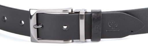 Ремінь чоловічий GRANDE PELLE 00872 Чорний