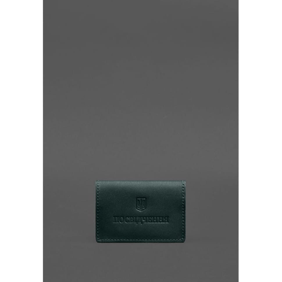 Шкіряна обкладинка для пенсійного посвідчення