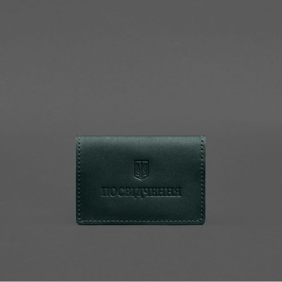 Шкіряна обкладинка для пенсійного посвідчення