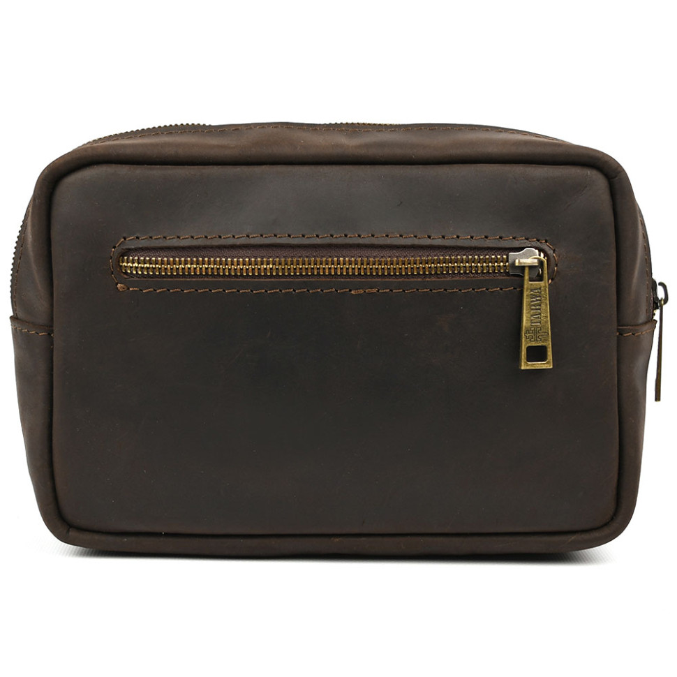 Шкіряна сумка через плече RC-7312-4lx TARWA коричневий крейзі хорс