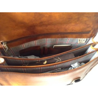 Men's briefcase Pratesi Vallombrosa, article B500, Italy