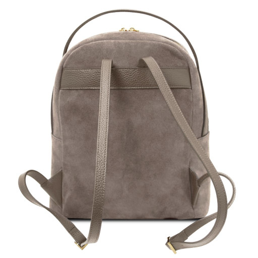 Volta Suede leather backpack