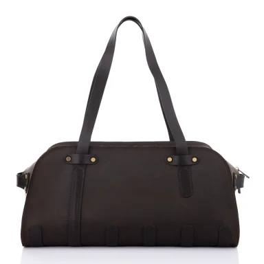 Genuine leather sports travel bag Newery N1979KC