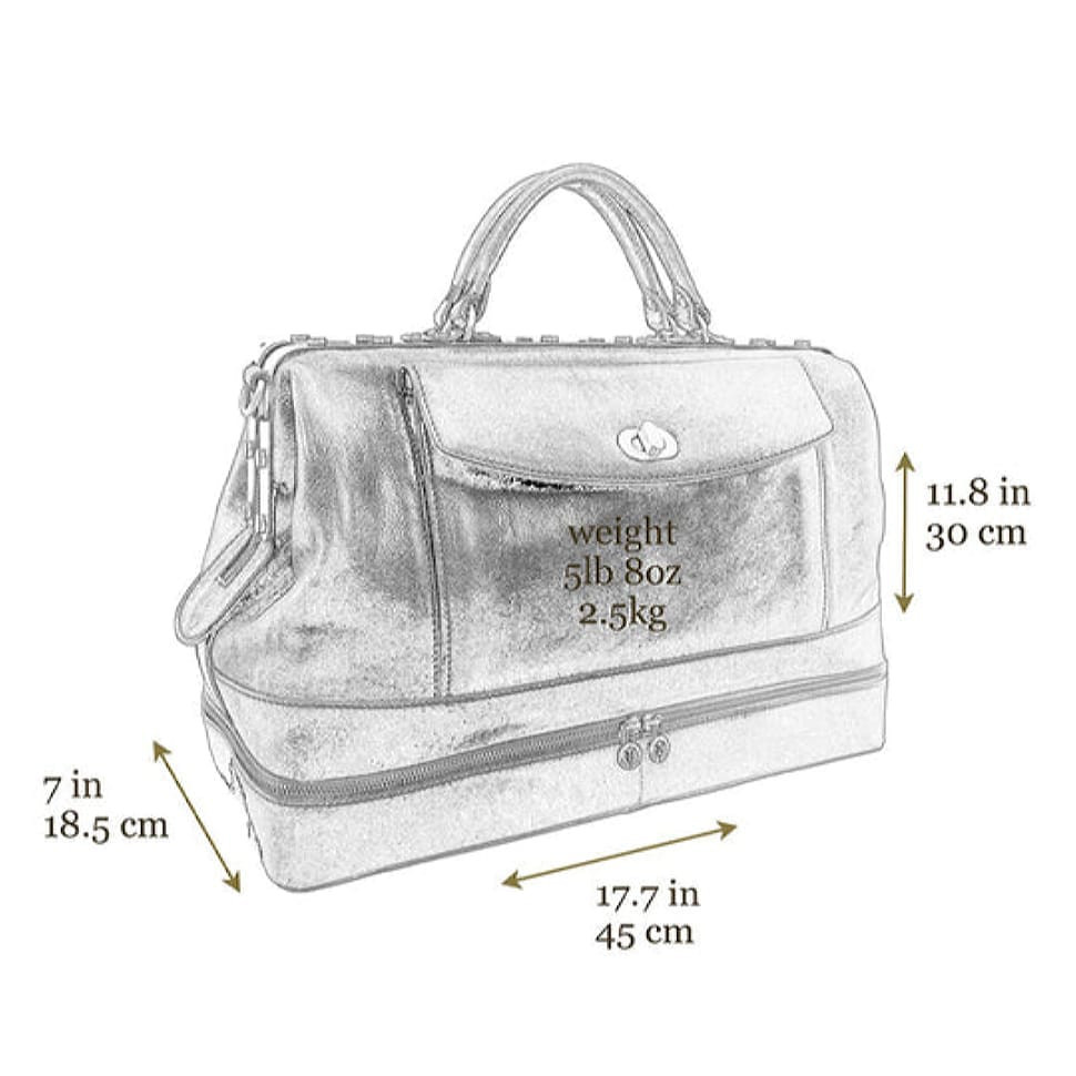 Cаквояж шкіряний, сумка лікаря Time Resistance - Doctor Faustus чорний 5230201