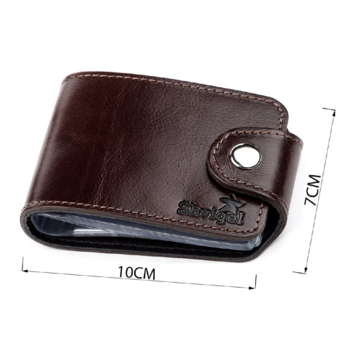 Холдер горизонтальний Shvigel 13914 шкіряний Коричневий