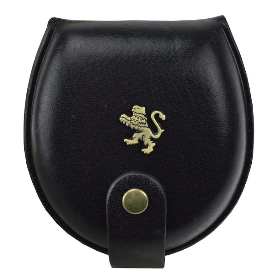Pratesi BNE060 - Coin Holder B060 in cow leather Coin Holder B060 Black