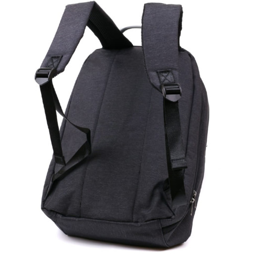 Добротний чоловічий рюкзак з текстилю Vintage 20490 Чорний