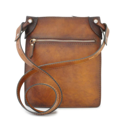 Pratesi BVS181/25 - Bakem Medium Bag in cow leather Bruce Dark Green