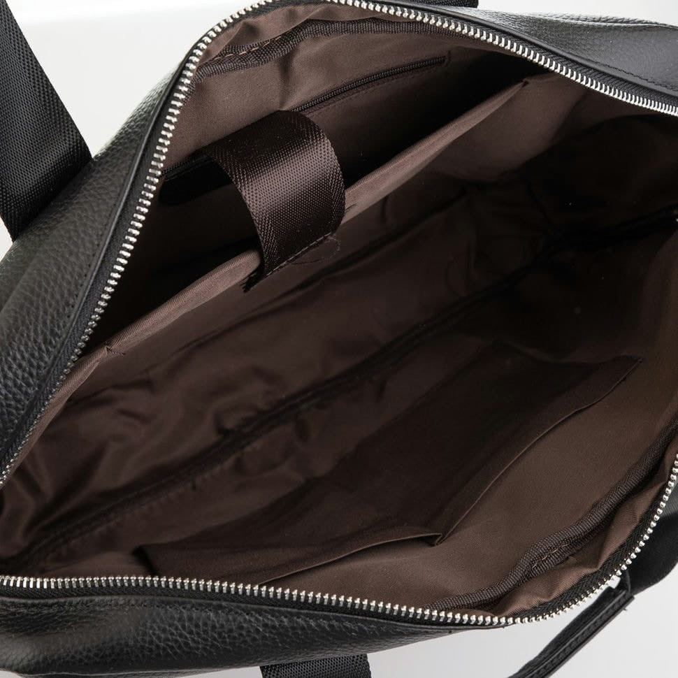 М'який портфель шкіряний BUFFALO BAGS M2019A чорний