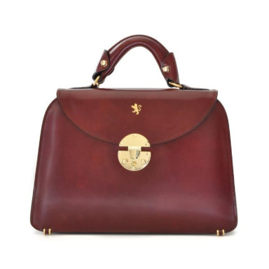 Pratesi RCH285/P - Veneziano Small Lady Bag in cow leather Radica Chianti