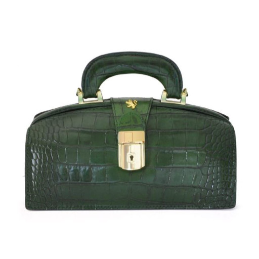 Pratesi KVS120/N - Lady Brunelleschi King Woman Bag in cow leather King green