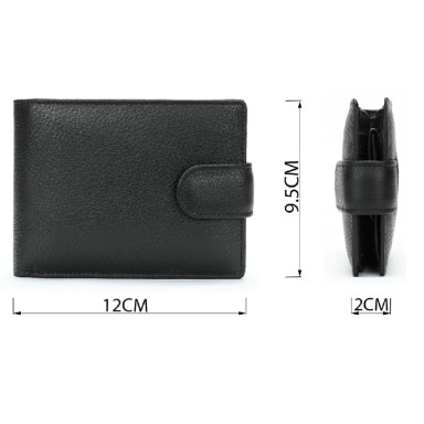 Men's wallet Vintage 20041 Black